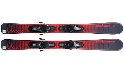 Превью Детские горные лыжи Горные лыжи ELAN Maxx Red + EL 7.5 GW (AFDLDX24)